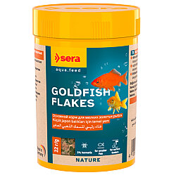 Sera Goldy Nature Japon ve Havuz Balıkları İçin Pul Balık Yemi 100 ML - Sera