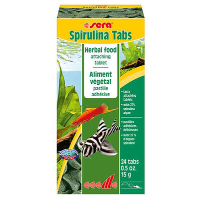 Sera 0920 Spirulina Tabs Vitamin Tablet Balık Yemi ( 24 Adet )