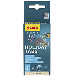 Sera Holiday Besinle Birleştirilmiş Tatil Balık Yemi 24 Gr (10 Tablet) - Sera