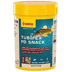 Sera FD Tubifex Dondurulmuş Kurutulmuş Kurt Balık Yemi 100 ML - Sera