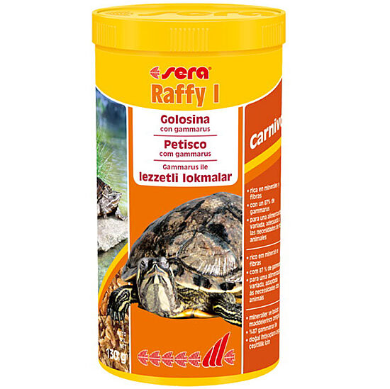 Sera Raffy I (Gammarus) Kaplumbağa ve Sürüngen Yemi 1000 ML - 1