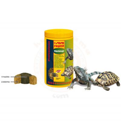Sera Reptil Professional Herbivor Kaplumbağa ve Sürüngen Yemi 250 ML