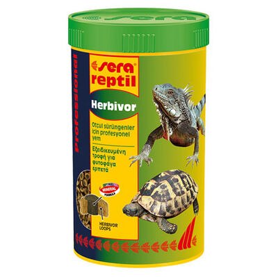 Sera Reptil Professional Herbivor Kaplumbağa ve Sürüngen Yemi 250 ML