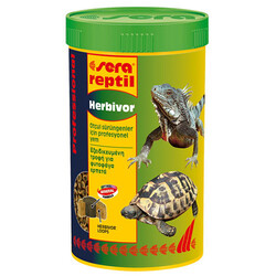 Sera - Sera 1812 Reptil Professional Herbivor Kaplumbağa ve Sürüngen Yemi 1000 ML
