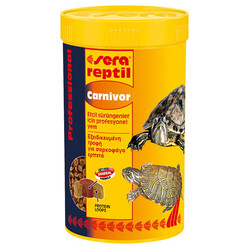 Sera - Sera 1820 Reptil Professional Carnivor Kaplumbağa ve Sürüngen Yemi 250 ML (80 gr)