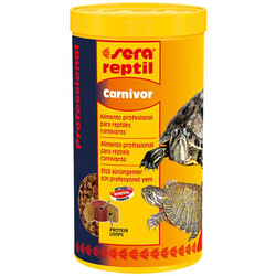 Sera - Sera 1822 Reptil Professional Carnivor Kaplumbağa ve Sürüngen Yemi 1000 ML