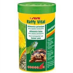 Sera - Sera 1832 Raffy Vital (Herbivor) Kaplumbağa ve Otçul Sürüngen Yemi 250 ML