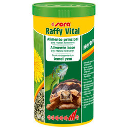 Sera - Sera 1834 Raffy Vital Kaplumbağa ve Sürüngen Yemi 1000 ML
