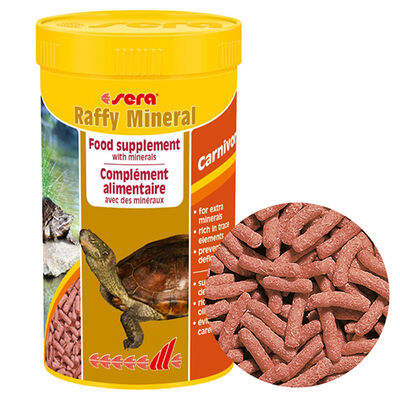 Sera Raffy Mineral Su Kaplumbağası ve Etçil Sürüngen Yemi 1000 ML