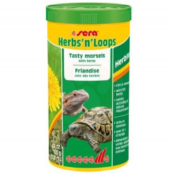 Sera - Sera 1905 Herbs n Loops Lezzetli Kaplumbağa ve Sürüngen Yemi 1000 ML