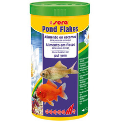 Sera - Sera 7070 Bio Flakes Havuz Balığı Pul Yemi 1000 ML