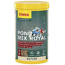 Sera Mix Royal Havuz Balıkları İçin Karışık Pul Yem 1000 ML - Sera