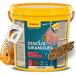 Sera Discus Granulat Granül Balık Kova Yemi 10 Lt ( 4,2 Kg ) - Sera