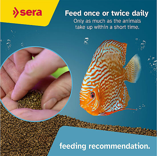 Sera Discus Granulat Granül Balık Kova Yemi 10 Lt ( 4,2 Kg ) - 7