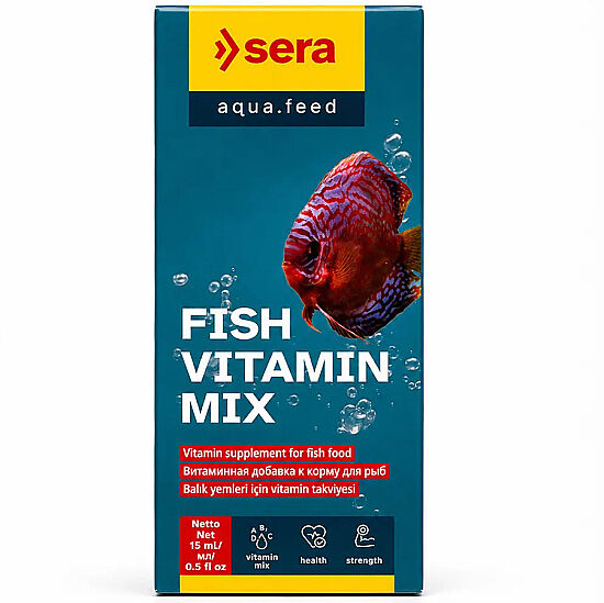 Sera Fishtamin Balık Vitamini 15 ML - 1