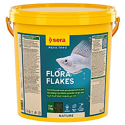 Sera Flora Flakes Nature Pul Balık Kova Yemi 10 Lt (2 Kg) - Sera