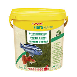 Sera - Sera 32289 Flora Nature Pul Balık Kova Yemi 10 Lt ( 2 Kg )