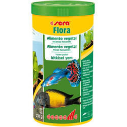 Sera - Sera Flora Bitkisel Pul Balık Yemi 1000 ML ( 210 Gr )