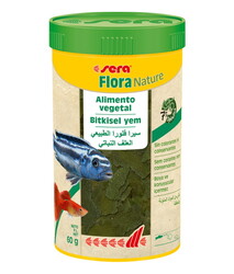 Sera - Sera 32245 Flora Nature Pul Balık Yemi 250 ML ( 60 Gr )