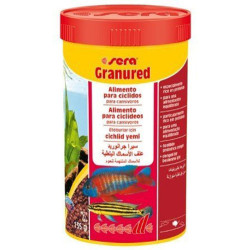 Sera - Sera 0402 Granured Etçil Proteini Zengin Balık Yemi 250 ML ( 135 Gr )