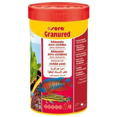Sera Granured Etçil Proteini Zengin Balık Yemi 250 ML