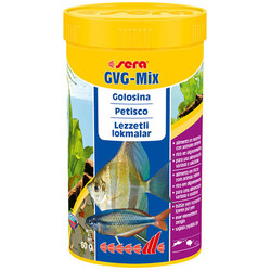 Sera GVG-Mix İyot Yönünden Zengin Bitkisel Pul Balık Yemi 250 ML - Sera