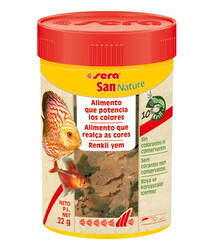 Sera - Sera 32241 San Tropikal Balıklar İçin Pul Balık Yemi 100 ML ( 22 Gr )
