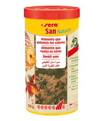 Sera - Sera 32243 San Tropikal Balıklar İçin Pul Balık Yemi 1000 ML ( 210 Gr )
