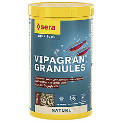 Sera Vipagran Nature Süs Balıkları İçin Granül Temel Balık Yemi 1000 ML - Sera