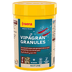 Sera Vipagran Nature Süs Balıkları İçin Granül Temel Balık Yemi 100 ML ( 30 Gr ) - Sera
