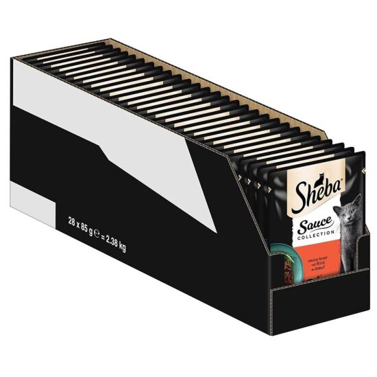 Sheba Beef Pouch Jelly Sığır Etli Kedi Yaş Maması 85 Gr - 28 Adet - 1