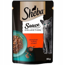 Sheba - Sheba Beef Pouch Jelly Sığır Etli Kedi Yaş Maması 85 Gr