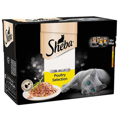 Sheba Chicken Pouch Tavuk Etli Kedi Yaş Maması 85 Gr - 12 Adet