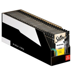 Sheba Chicken Pouch Tavuk Etli Kedi Yaş Maması 85 Gr - 28 Adet - Sheba