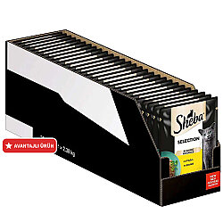 Sheba Chicken Pouch Tavuk Etli Kedi Yaş Maması 85 Gr - 28 Adet - Sheba