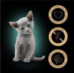 Sheba Kitten Chicken Pouch Gravy Soslu Tavuk Etli Yavru Kedi Yaş Maması 85 Gr - 3