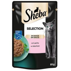 Sheba Salmon Pouch Gravy Soslu Somonlu Kedi Yaş Maması 85 Gr - Sheba