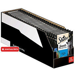 Sheba Sauce Pouch Soslu Ton Balıklı Kedi Yaş Maması 85 Gr - 28 Adet - Sheba