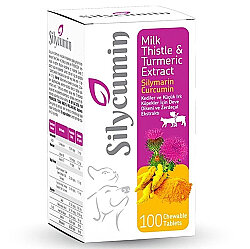 Silycumin Kedi ve Köpekler İçin Bağışıklık Sistemi Destekleyici Tablet (100 Tablet) - Silycumin