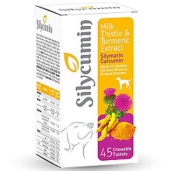 Silycumin Köpekler İçin Bağışıklık Sistemi Destekleyici Tablet 67,5 Gr (45 Tablet) - Silycumin
