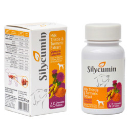 Silycumin - Silycumin Köpekler İçin Bağışıklık Sistemi Destekleyici Tablet 67,5 Gr (45 Tablet)