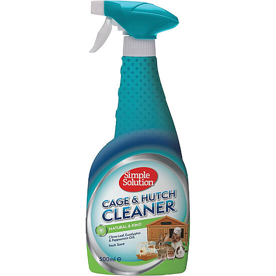 Simple Solution Cage & Hutch Kafes ve Kulübe Temizleme Spreyi 500 ML Sprey - 1