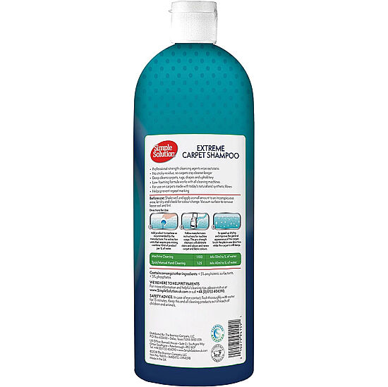 Simple Solution Extreme 3 Kat Etkili Halı Şampuanı 1000 ML - 2