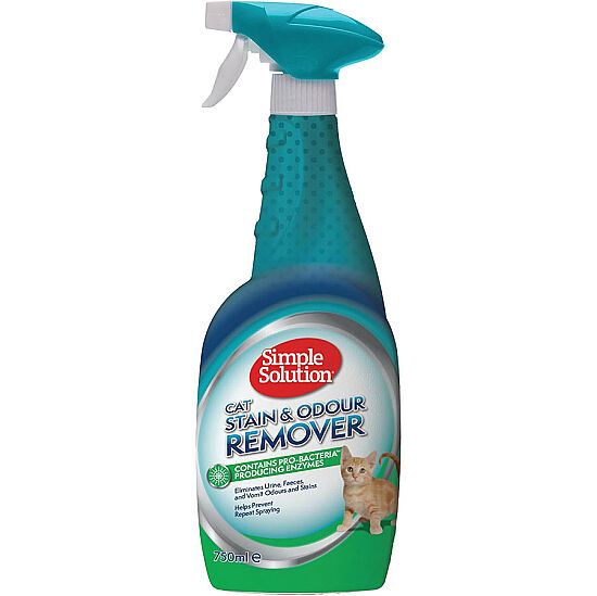 Simple Solution Kediler için Leke ve Koku Giderici 750 ML Sprey - 1