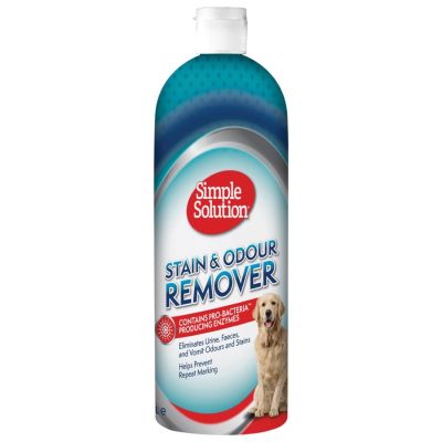 Simple Solution Köpekler için Leke ve Koku Giderici Sprey 1000 ML Flip Top Kapak