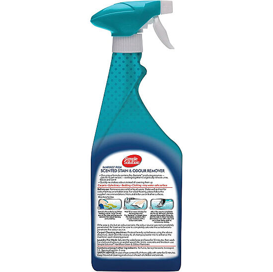 Simple Solution Leke ve Koku Giderici Sprey 750 ML Orman Ferahlığı - 2