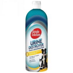 Simple Solution - Simple Solution Urine Destroyer İdrar Leke ve Koku Giderici 1000 ML Flip Top Kapak