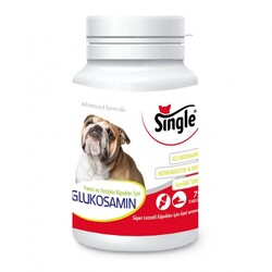 Single Glukosamin Eklem Sağlığı Köpek Vitamin Tablet 60 Gr - 75 Tab - Single