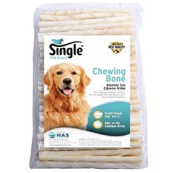 Single Sütlü Burgu Çubuk 12 Cm 6 Gr - (100 lü Paket) - Single