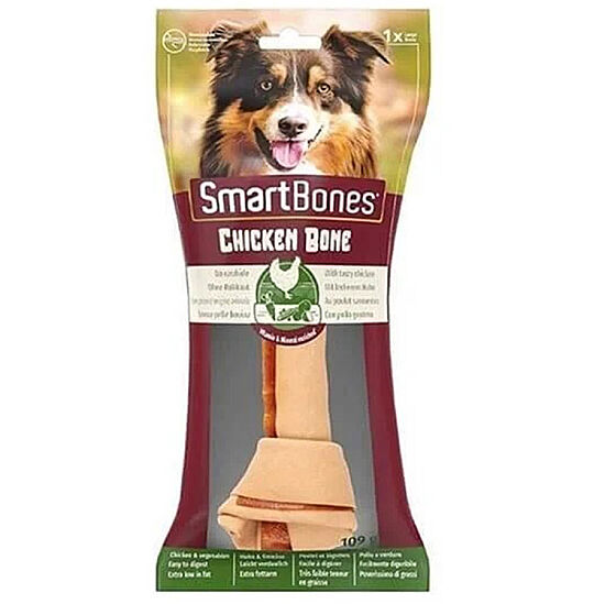 Smart Bones Chicken Tavuklu Büyük Irk Köpek Ödül Kemiği 109 Gr - 1